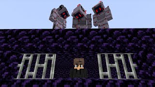 Minecraft IMPOSSIBLE Prison Escape vs Terminator [upl. by Aleta]