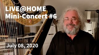 Andreas Vollenweider  LIVEHOME Mini Concert 6 [upl. by Devinne59]