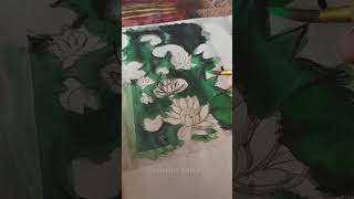 Lily pond paintingrishikapuri drawing painting [upl. by Preston274]