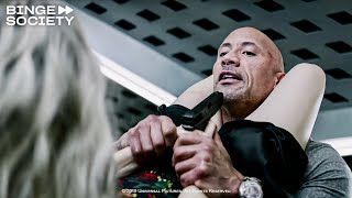 Fast and Furious Presents Hobbs amp Shaw 2019 Flirting amp Fighting Scene [upl. by Tterej]