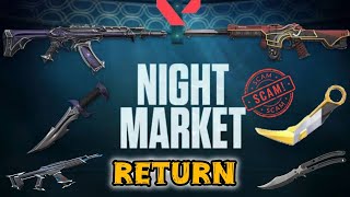 Valorant Night Market Skin Returns Everything You Need To Know [upl. by Diana]