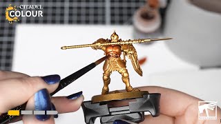 How to Use Citadel Colour Shade Paints  Beginner  Warhammer Painting Essentials [upl. by Spillar627]