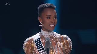 Empowering Final Word From Miss Universe 2019 [upl. by Jp]