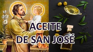 ACEITE DE SAN JOSÉ UN SACRAMENTAL DADO POR EL CIELO [upl. by Anerres]