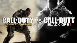 Advanced Warfare vs Black Ops 2 Competitive Analysis [upl. by Frankhouse]