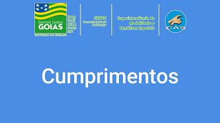 Glossário CUMPRIMENTOS [upl. by Eimac]