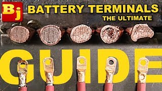 How To Make Your Own Battery Terminals  The Ultimate Guide [upl. by Leahplar]