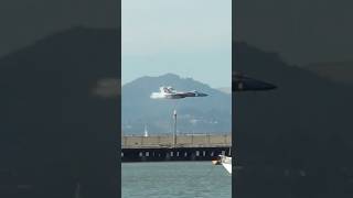 US Navy Blue Angel 5 low altitude high speed pass airshow usnavy aviation [upl. by Zeculon]