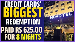 Mastering Credit Card Points for MAXIMUM Benefits  Saved Rs 48000 at 8 NIGHTS i novotel [upl. by Rramel573]