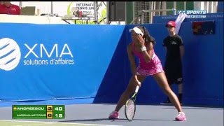 Andreescu vs Andrianjafitrimo Junior Tennis [upl. by Anniken]