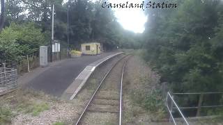 A Train Drivers Eye View of the Looe to Liskeard Branch line [upl. by Rimma249]