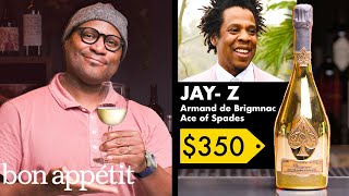 Sommelier Tries 16 Celebrity Wines JayZ Post Malone Snoop Dogg amp More  Bon Appétit [upl. by Nwahsat]