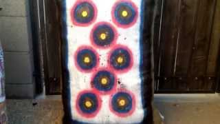 Homemade DIY Archery Target Bag [upl. by Alba862]