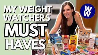 MY WW MUST HAVES  Top 30 Foods That Have Helped Me Lose Over 70 Pounds SUSTAINABLY  WEIGHTWATCHERS [upl. by Ellenaej]