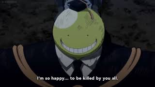 KoroSensei Death Emotional Moment [upl. by Hallvard]