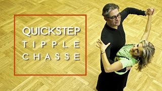 How To Dance Quickstep Basic  Tipple Chasse amp Routines [upl. by Pavlish]