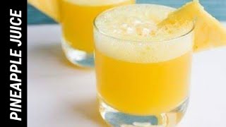 Pineapple Juice Fruits Juice recipe shorts [upl. by Melany]