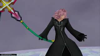 Kingdom Hearts 2 Marluxia Boss Fight [upl. by Sharity497]