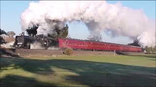 Ballarat Steam Shuttles Sunday 26 May 2024 Video 1 [upl. by Arammahs]