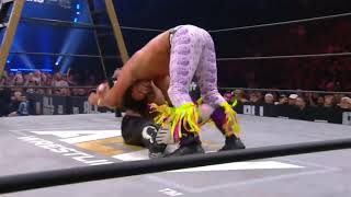 Young Bucks vs Lucha Brothers  AEW Fyter Fest 2019  Highlights [upl. by Anoirb599]