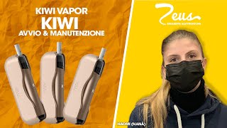 KIWI VAPOR  KIWI Avvio amp Manutenzione [upl. by Procter]