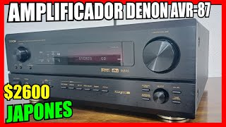 Amplificador DENON AVR87 Dolby prologic JAPONES 51 canales AB [upl. by Jegger]