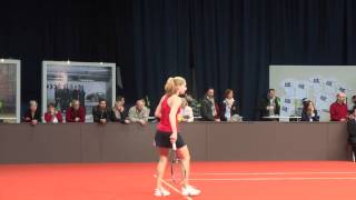 Anna Chakvetadze vs Sorana Cirstea  Porsche Tennis Grand Prix 2012 [upl. by Kelwin]