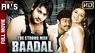 The Strong Man Baadal Full Hindi Dubbed Movie  Prabhas  Aarti Agarwal  Mango Indian Films [upl. by Ideih99]