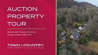 Property Video Tour  Blairannaich Tarbet Arrochar Dunbartonshire G83 7DN [upl. by Arikehs]