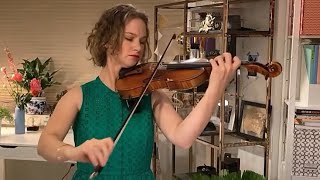 J S Bach Partita No 3 for Solo Violin BWV 1006  Hilary Hahn [upl. by Nivert]