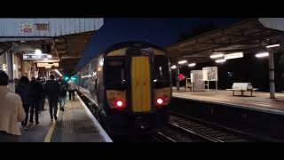 British Rail Class 375 375710375805 leaving Sittingbourne [upl. by Zischke]