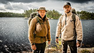 7 Tage in der Wildnis von Schweden mit meinem Erzfeind [upl. by Dosh]