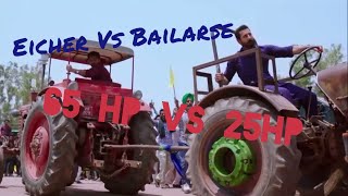 Bailaras Vs Eicher  Tractor Tochan  Dev Kharoud Vs Binu Dhillon [upl. by Rowell]