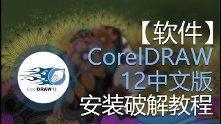 【软件】CorelDraw 12中文版安装破解视频教程 install CorelDraw 12 [upl. by Blane]