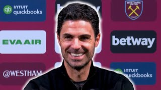 🔴 LIVE  Mikel Arteta and Julen Lopetegui postmatch press conference  West Ham 25 Arsenal [upl. by Jennie]