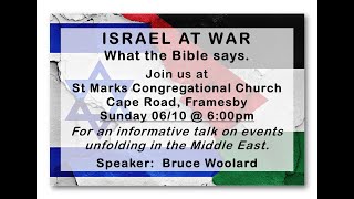 Bruce Woolard  ISRAEL AT WAR [upl. by Latsyrhk]