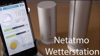 Netatmo Wetterstation für iPhoneiPad und Android  Review [upl. by Toomay]