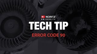 Noritz Error Code 90  Tech Tip [upl. by Ennaear235]