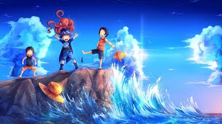 One Piece OST  Chill Music for Study amp Relax Monkey D Luffy Wallpaper 4K [upl. by Etac]