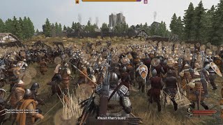 Sargot Town battle in Mount amp Blade II Bannerlord [upl. by Brenton]