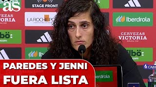 IRENE PAREDES y JENNI HERMOSO fuera de la lista de MONTSE TOMÉ  SELECCIÓN FEMENINA [upl. by Leahcin]