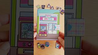 Making a mini convenience store quietbook diy [upl. by Kreit106]