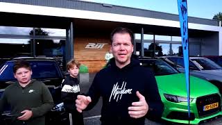 52x RS6 START JOHN VAN DE RIJT  320KMH AUTOBAHN  VOLGAS DOOR HET PAND VAN AUTOPARTS VEGHEL VLOG 42 [upl. by Knarf867]