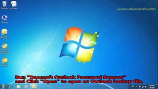 PST Password Recovery Tool  Recover Forgotten Outlook Email Password [upl. by Nnovahs]