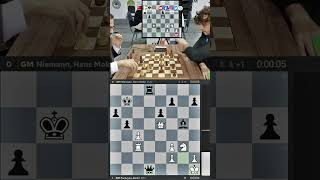 Hans Niemann BLUNDERS a WINNING game [upl. by Adamina558]