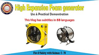 High Expansion Foam Generator [upl. by Adnaral446]