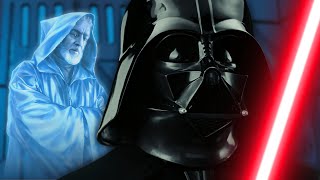 When ObiWan Kenobis Force Spirit Visited Darth Vader [upl. by Nnahsal]