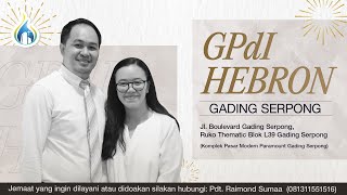 Ibadah Minggu  GPdI Hebron Gading Serpong  Minggu 26 Mei 2024 [upl. by Aitnom176]