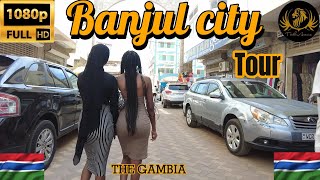 FHD 🇬🇲 Virtual Walk Tour In BANJUL The Capital City Of THE GAMBIA In West Africa [upl. by Berkin]