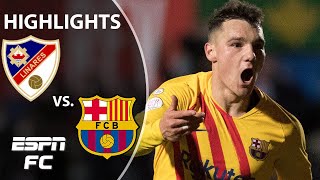 Barcelona SURVIVES Copa del Rey scare vs Linares Deportivo  Copa Del Rey Highlights [upl. by Xylia616]